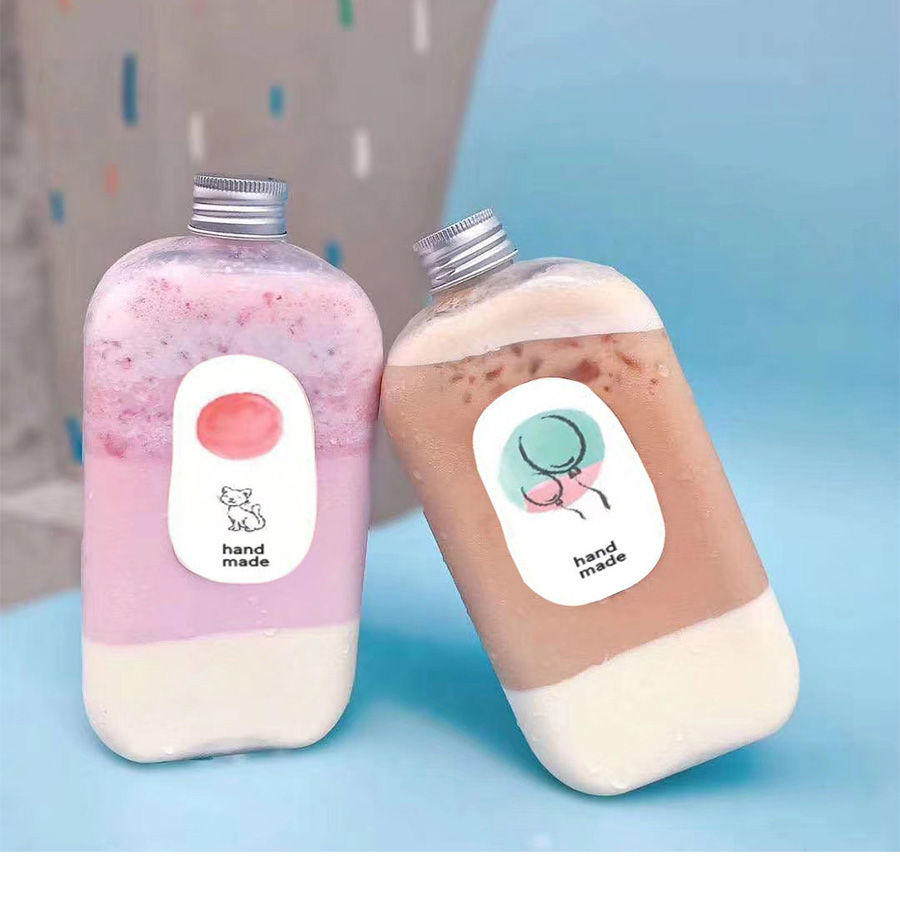 Thumbnail: Beverage / Milk Tea / Iced Coffee PET Bottle — Flat Shape