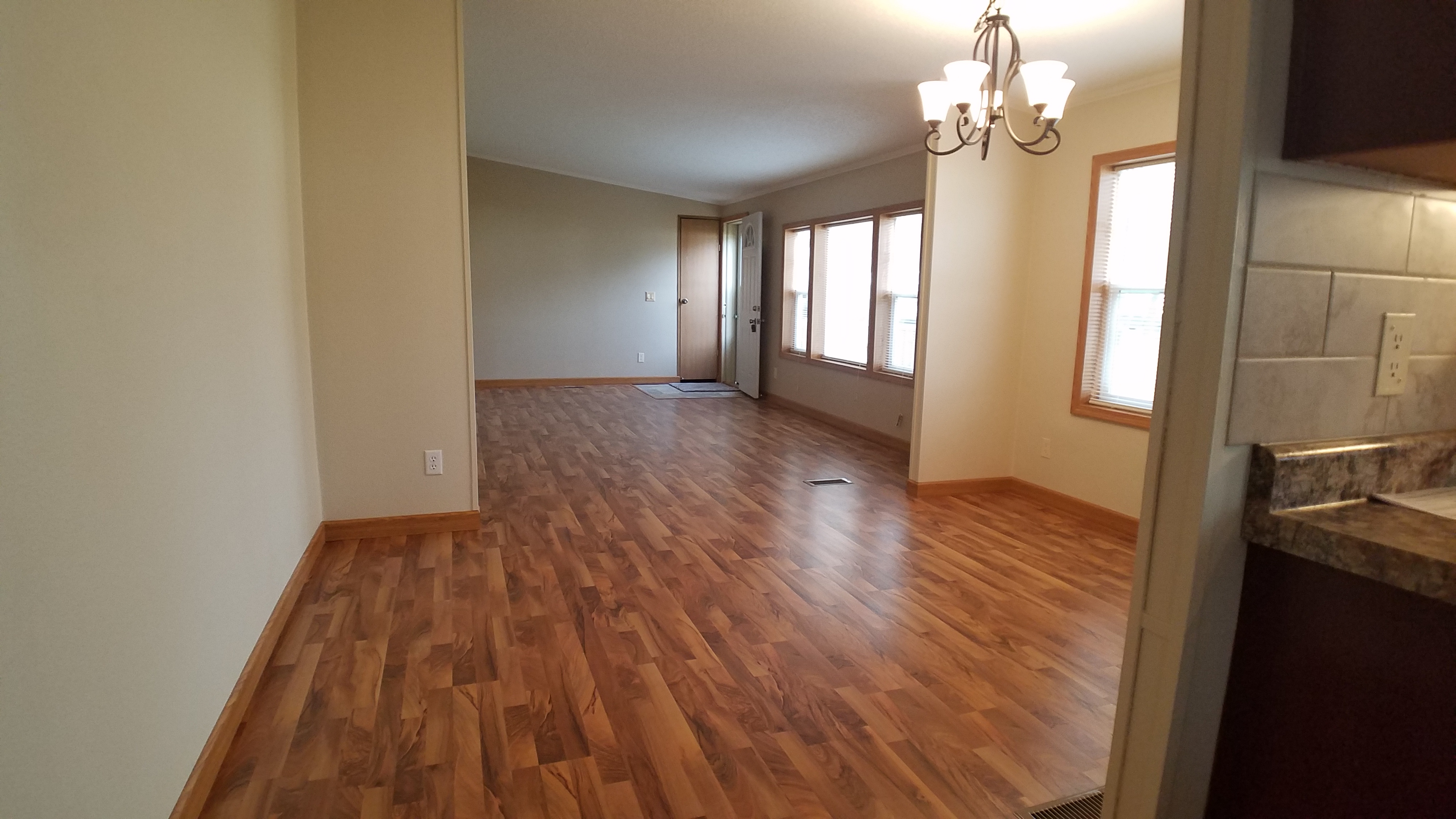 Dining Room & Living Room