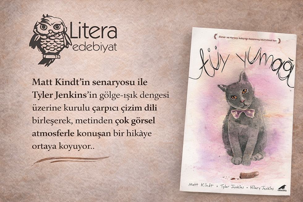 Matt Kindt ve Tyler Jenkins’ten sarsıcı bir çizgi roman: Tüy Yumağı