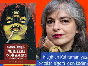 Yatakta sigara içen kadınlar