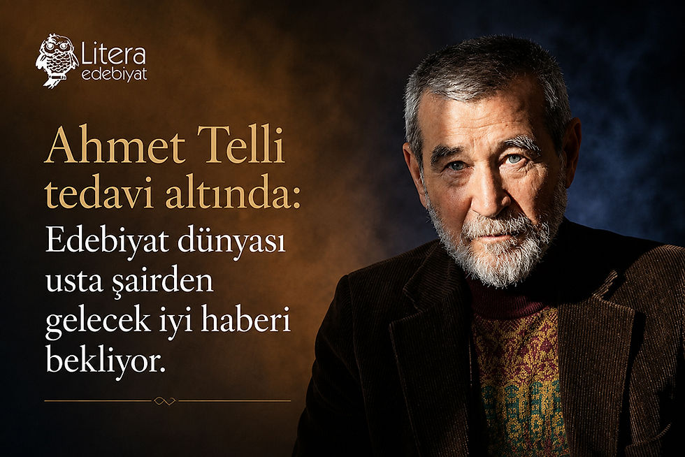 Ahmet Telli tedavi altında: Edebiyat dünyası usta şairden gelecek iyi haberi bekliyor