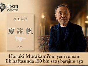 Haruki Murakami'nin yeni romanı ilk haftasında 100 bin satış barajını aştı