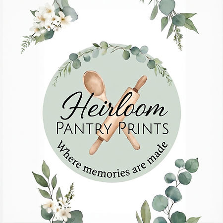 Heirloom Pantry Prints