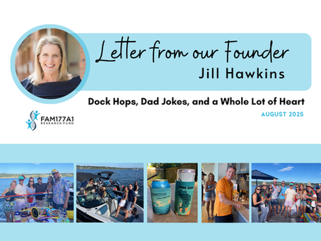 Letter from our Founder: Dock Hops, Dad Jokes, and a Whole Lot of Heart 💖