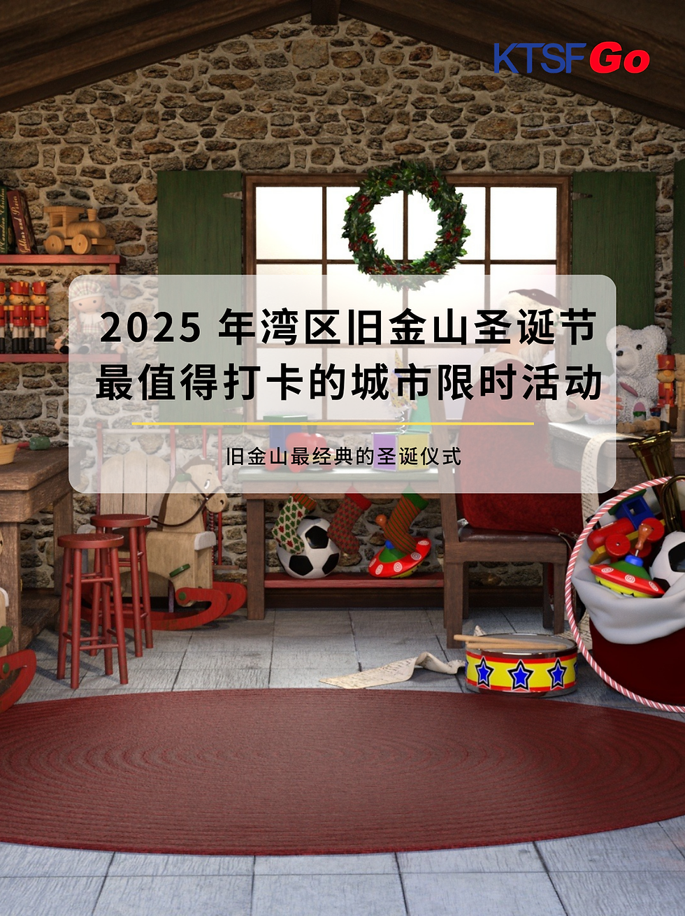 2025 年湾区旧金山圣诞节|最值得打卡的城市限时活动深度指南