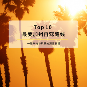 Top 10 最美加州自驾路线(2025 完整版)