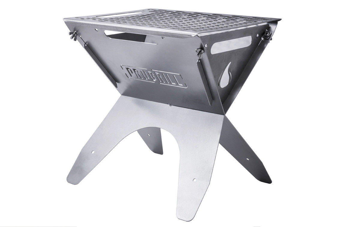 Churrasqueira Desmontável 24x30cm - Inox