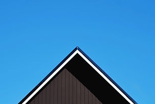 Roof Against Clear Blue Sky