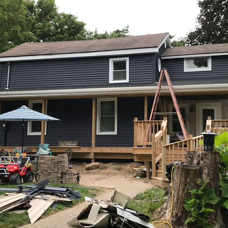 Wrap-Around Porch + Custom Deck