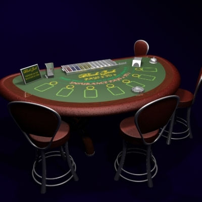 Black Jack Table