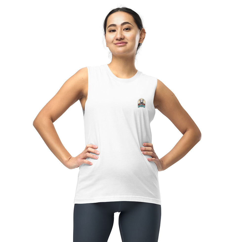 Thumbnail: Unisex Muscle Shirt - Front & Back Design