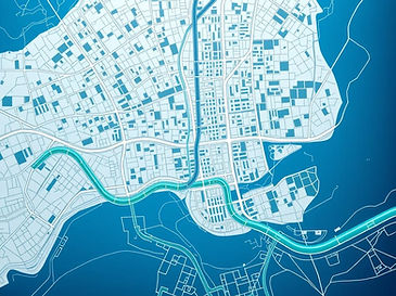 Comprehensive Water Supply & Drainage Network Design for Cities