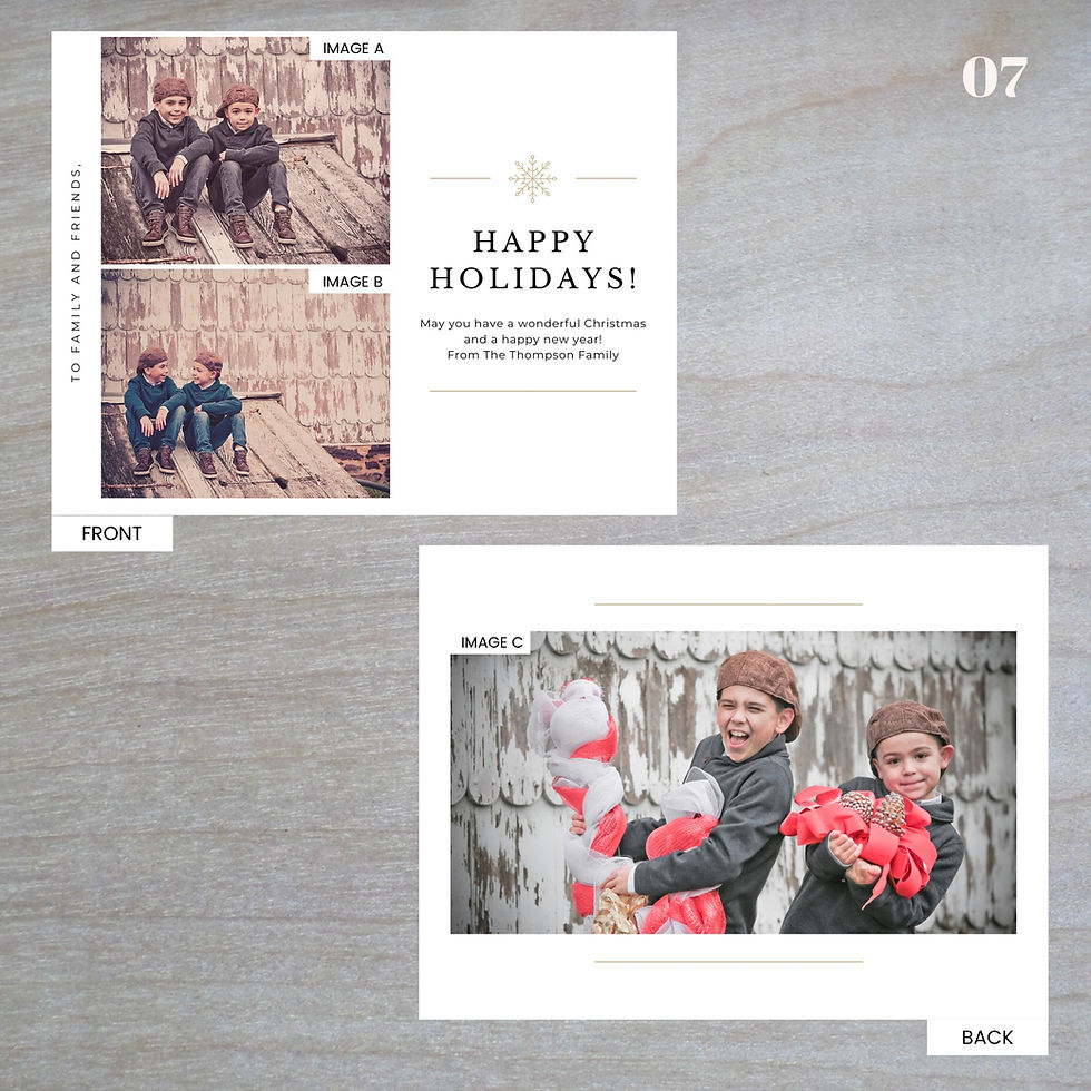 Thumbnail: Holly Jolly Holiday Card Collection