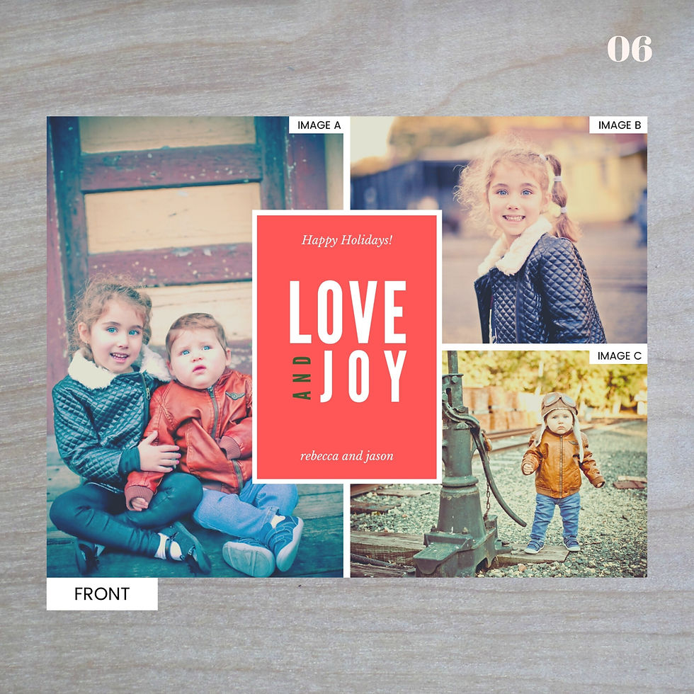Thumbnail: Chic Holiday Cards