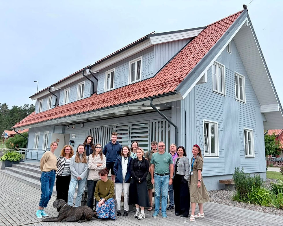 „Baltic Climate School“ dalyviai Nidoje. Nuotr. aut. Coalition Clean Baltic.