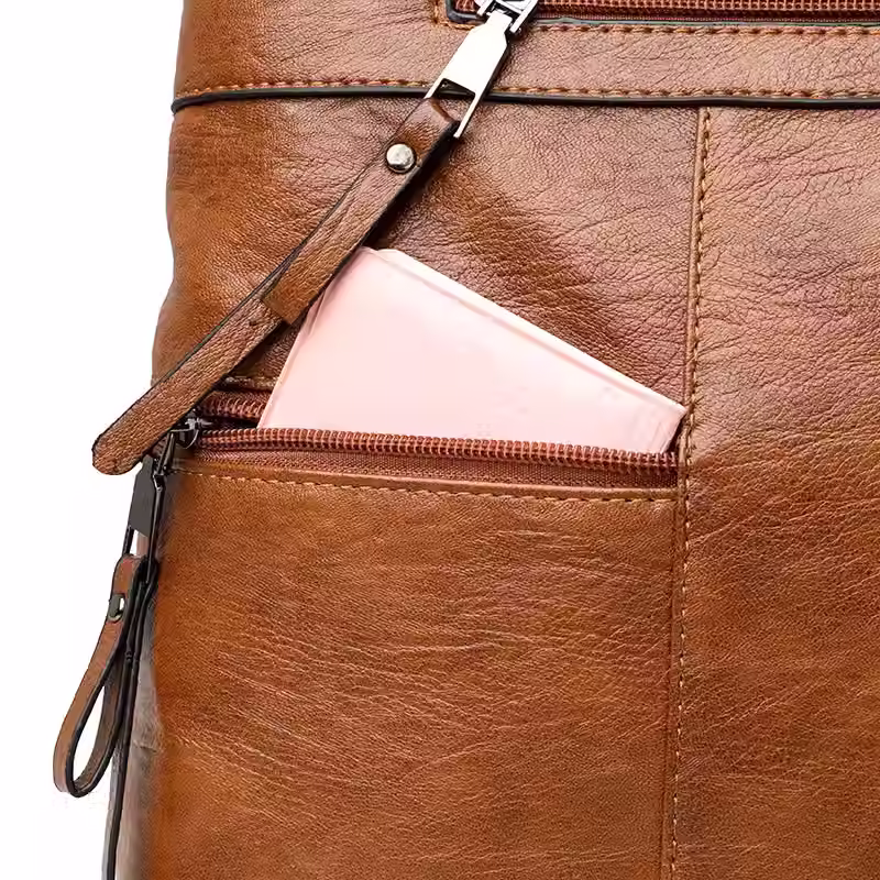 Miniatura: Luxury Vintage Leather Tote Bag for Women