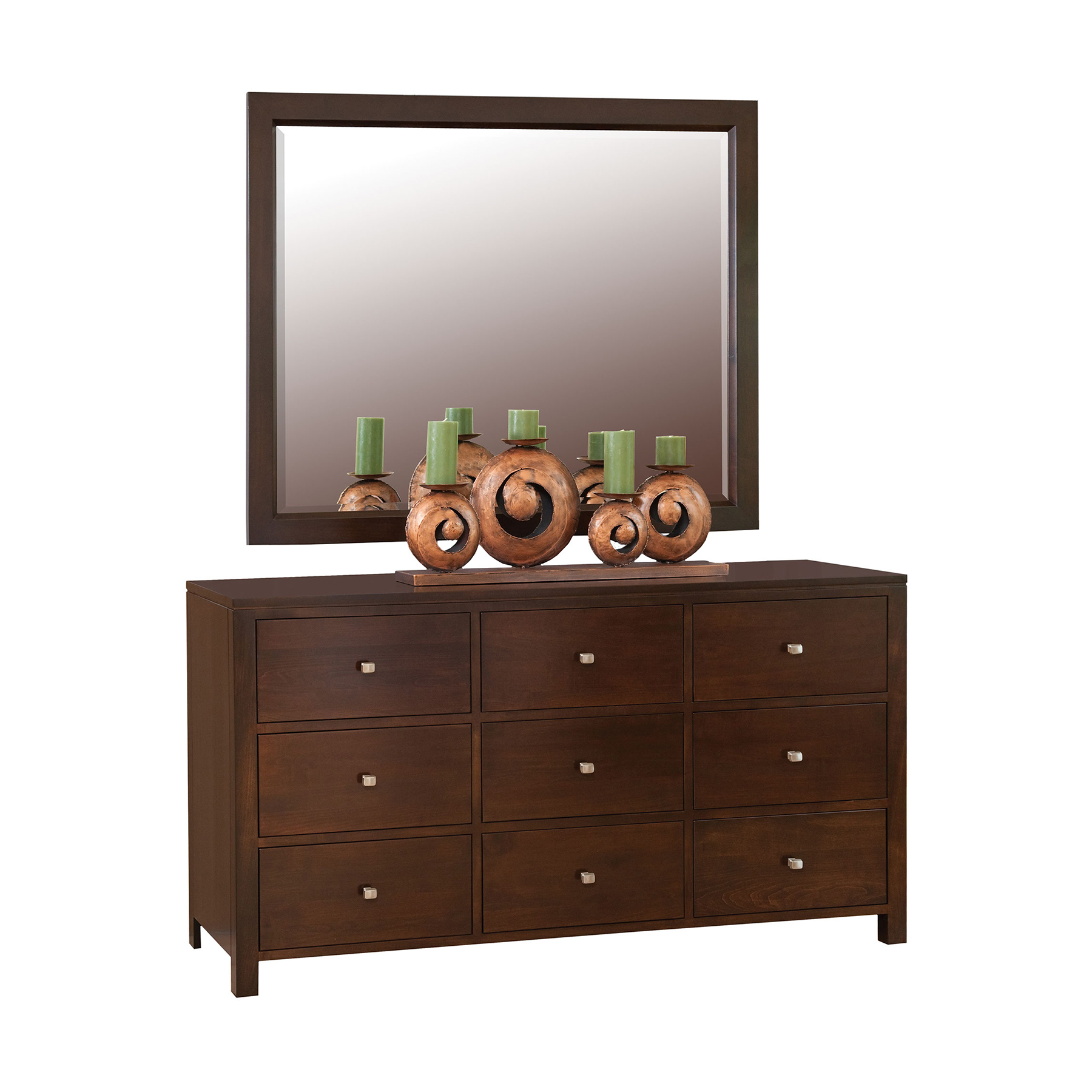 Dresser & Wall Mirror