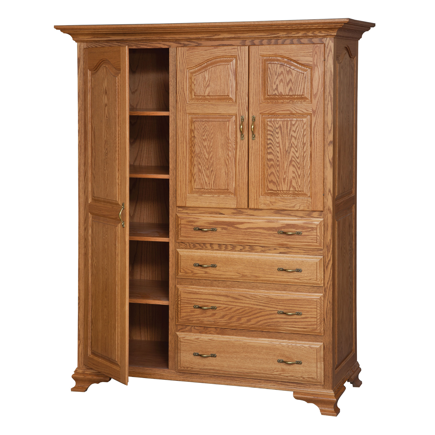 4 Drawer Chifforobe (Open)