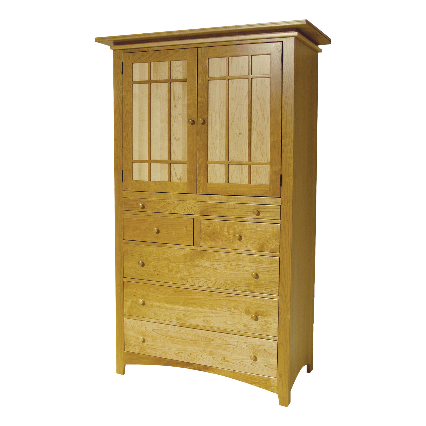 Maple Creek Armoire with Tray