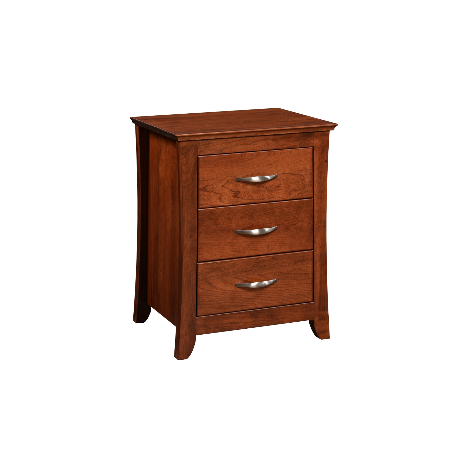 Lexington 3 Drawer Nightstand