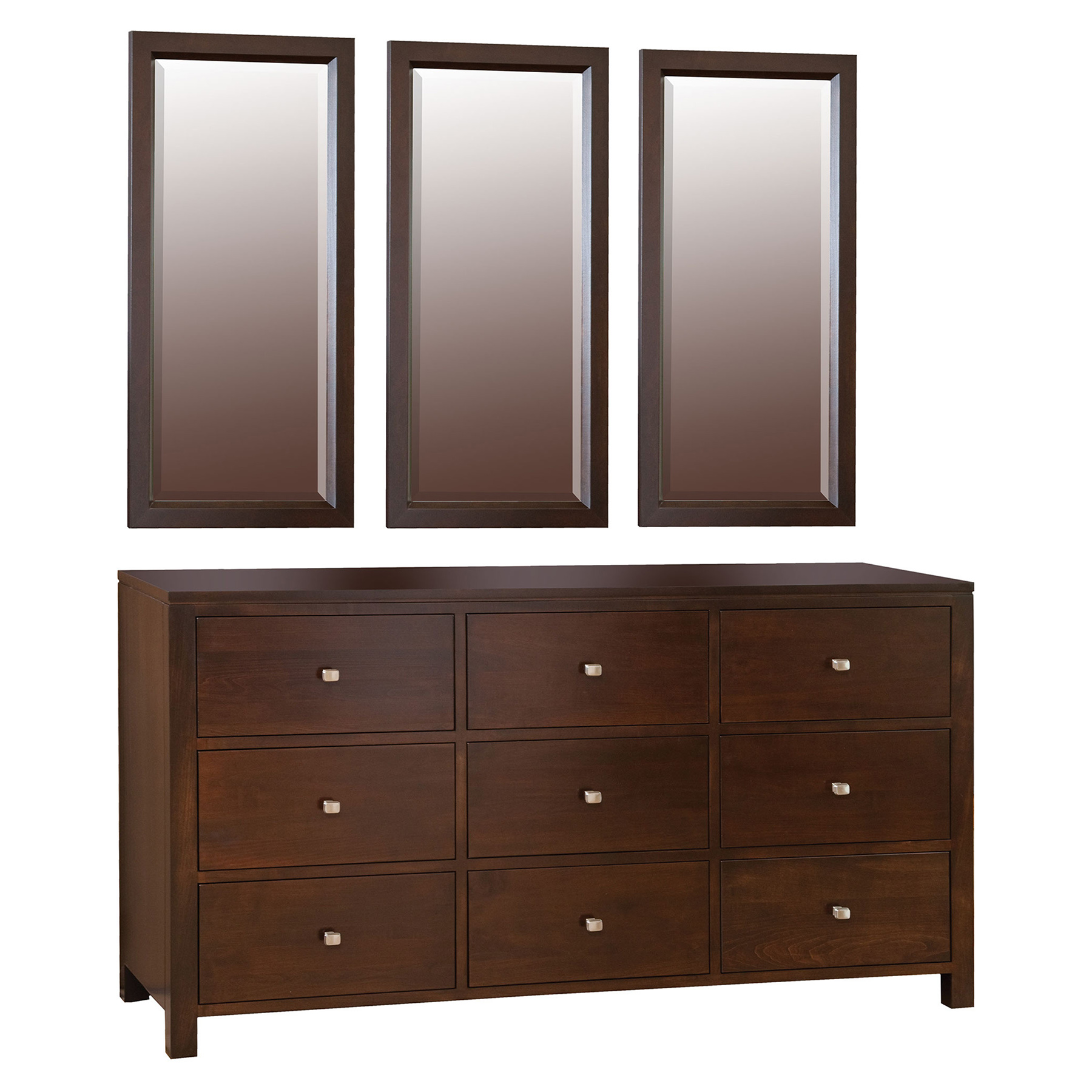 Center Mirror Beveled