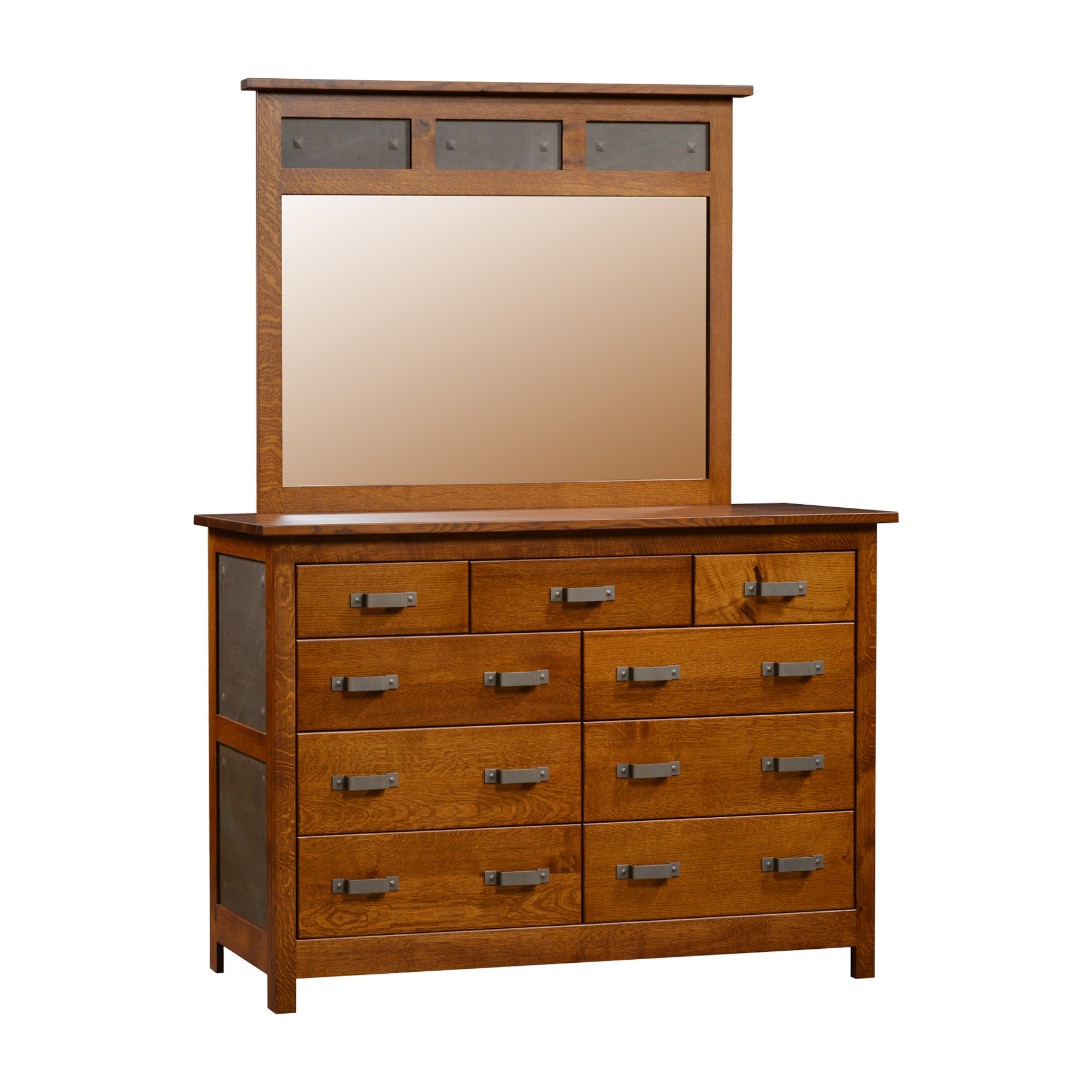 Sutterfield Double Mule Dresser and Mirr