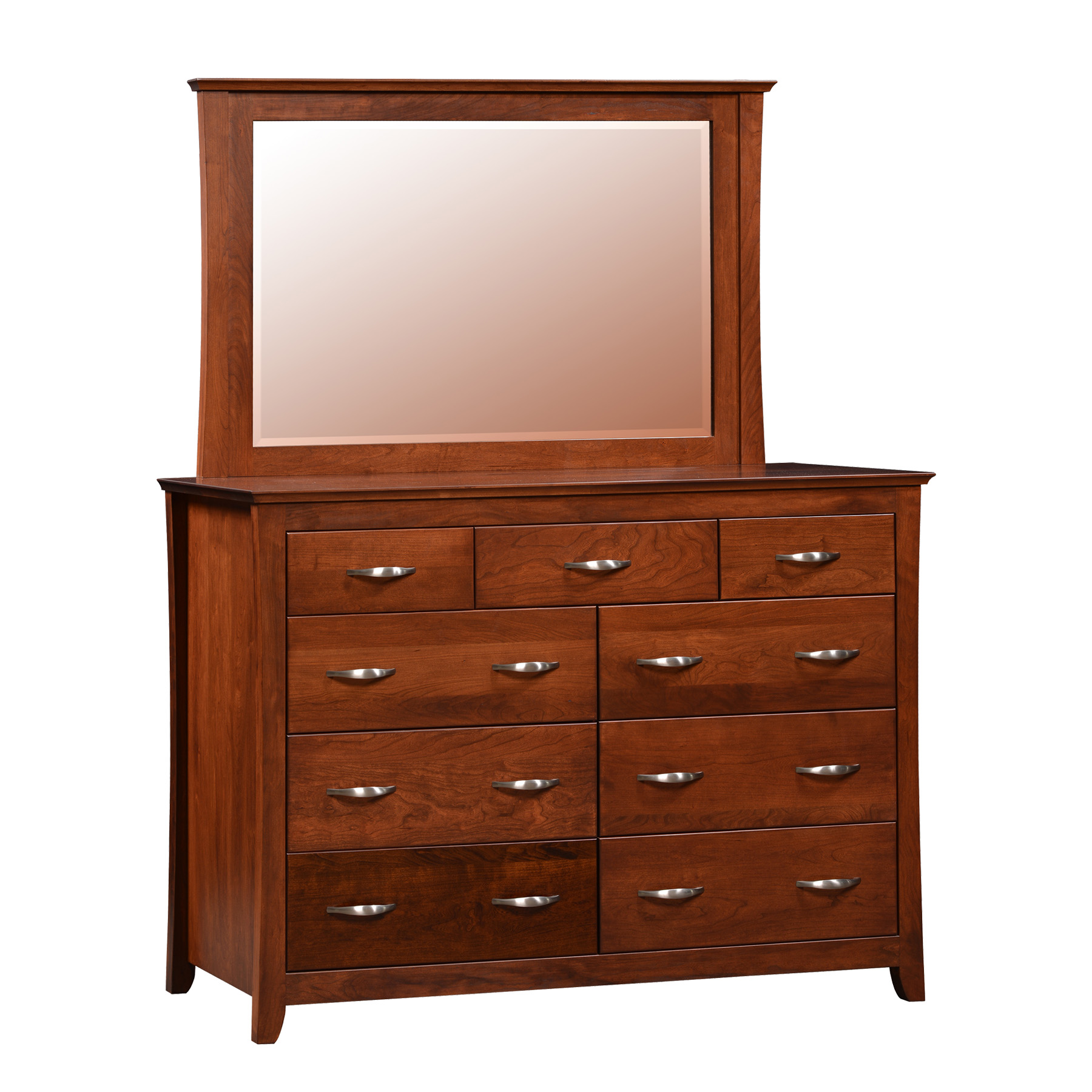 Lexington Double Mule Dresser and Mirror