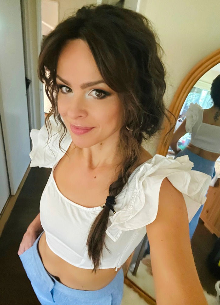 Ljupka Arsovska posing for a photo