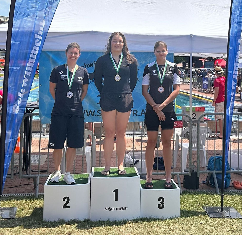 1. Helena Lehmann SCS                                    2. Angelika Kronbacher ASV Linz                              3. Carina Wischenbart SCS