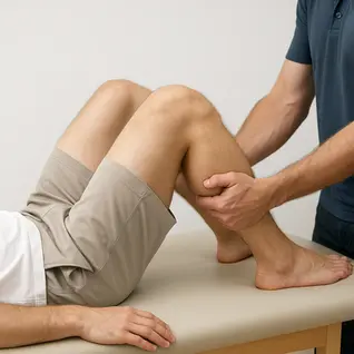Posterior sag sign