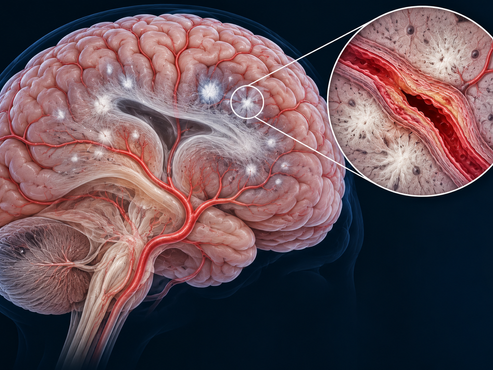 Cerebral small vessel disease and brain microvascular changes