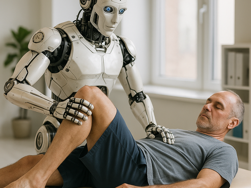 Kunstig intelligens endrer fysioterapi – slik vil det faktisk merkes (2025–2035)
