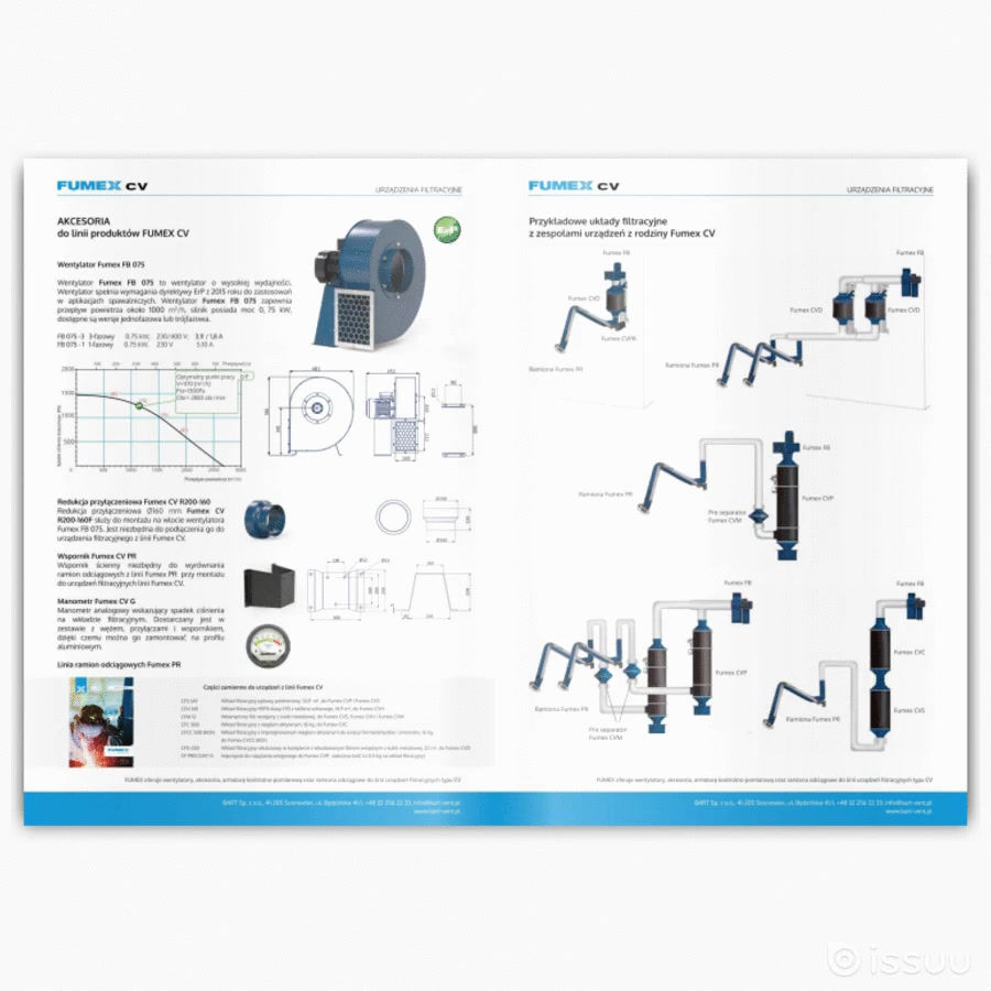 Miniatura: Fumex CV - Rodzina modułowych urządzeń filtracyjnych do pyłów i gazów