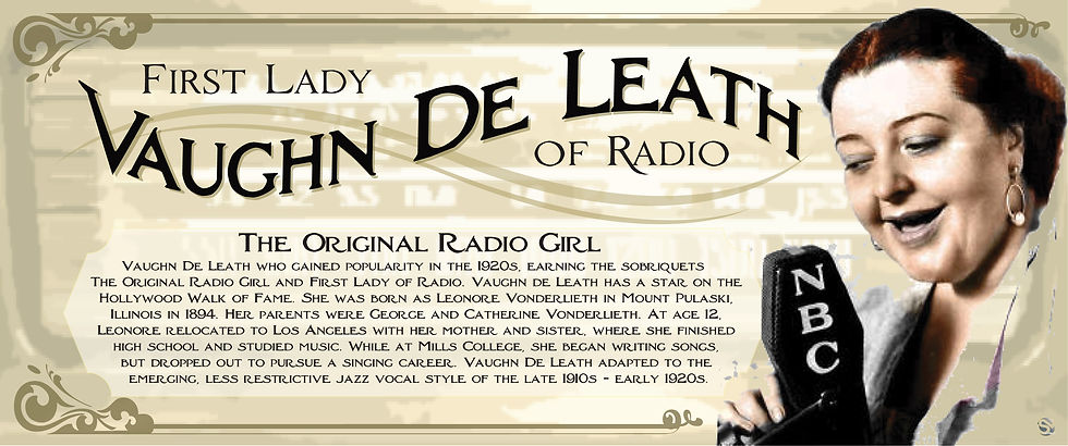 Vaughn De Leath Mural Design