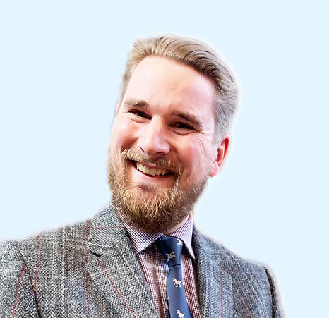 A portrait of Ross Turner, the founder and editor-in-chief of Ross Turner Academics.