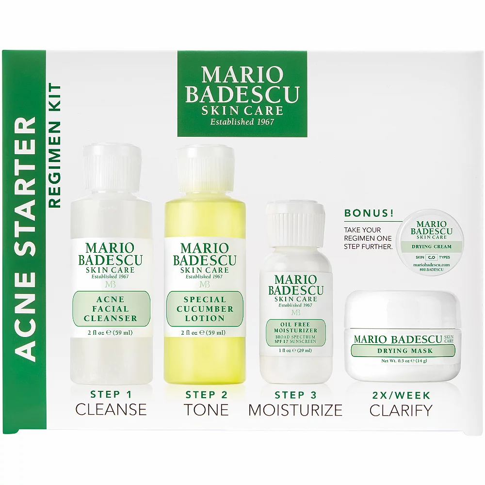 Mario Badescu Skin Care- Acne Regimen Kit
