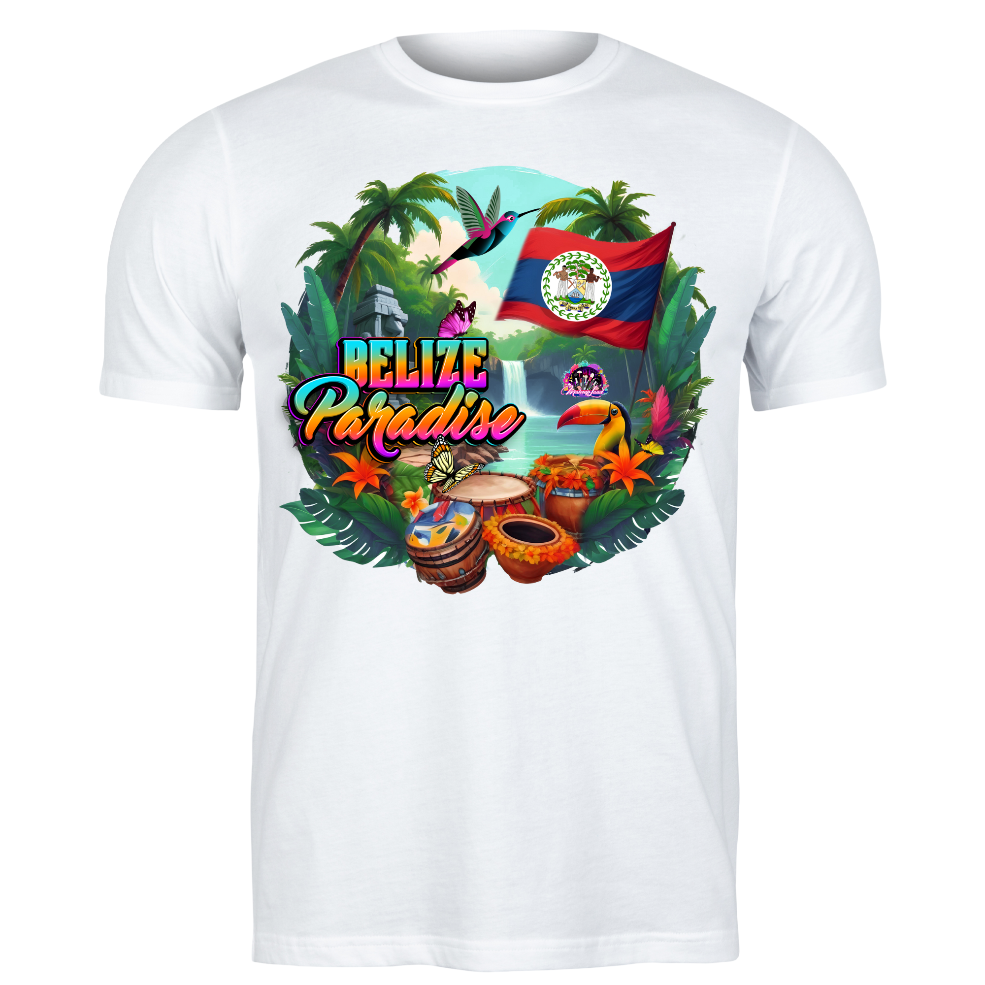Belize Men's Patriotic Tee Collection 