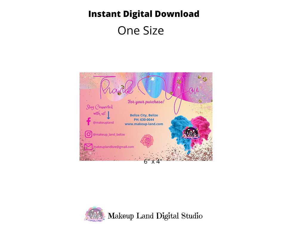 Thumbnail: Thank You Cards Style 3