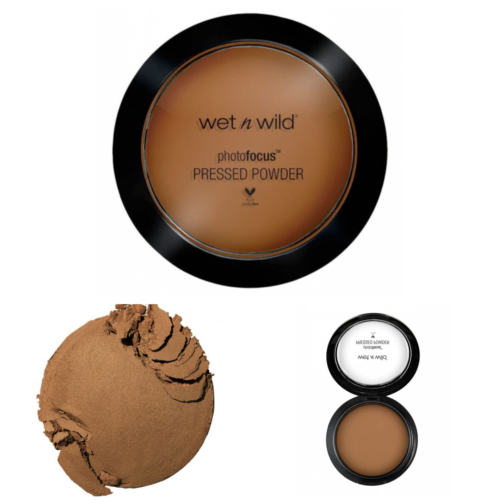Wet n Wild  Photofocus Pressed Powder "Dark Cafe"
