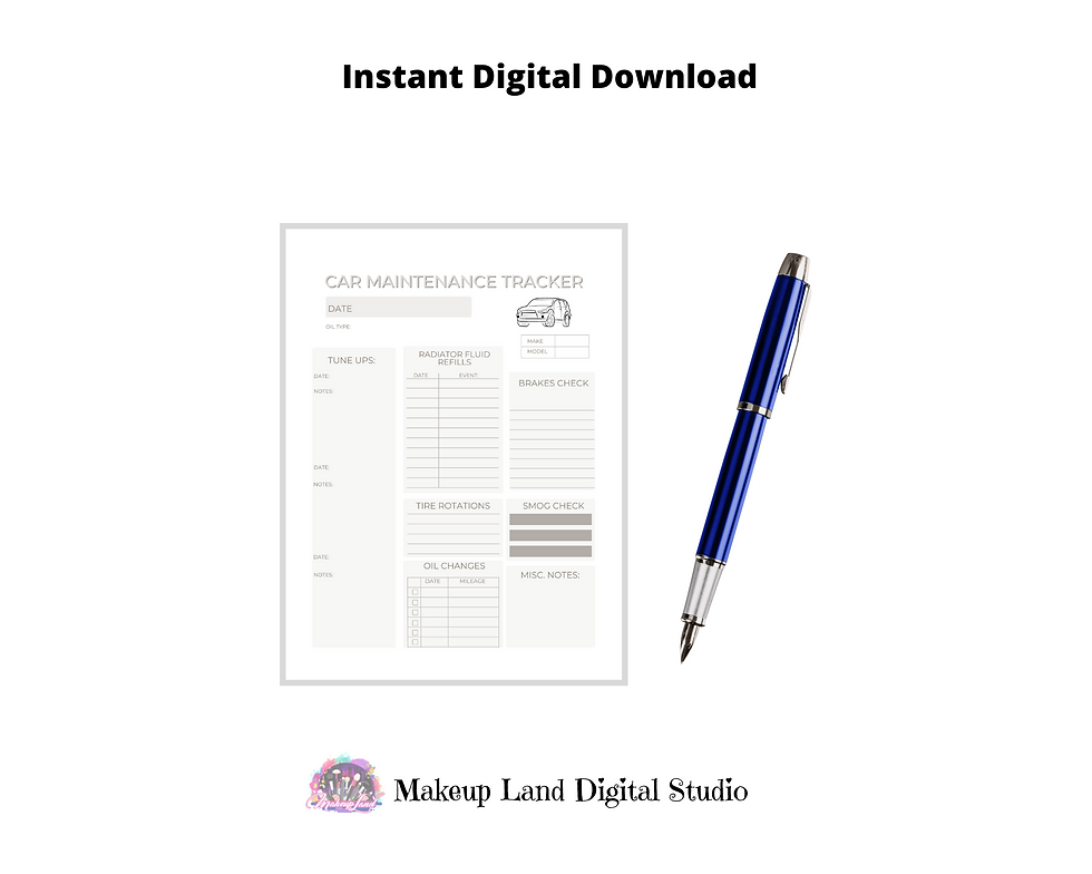 Thumbnail: Car Maintenance Log