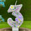 Thumbnail: Sparkling Glitter Butterfly Birthday Candles 0-9