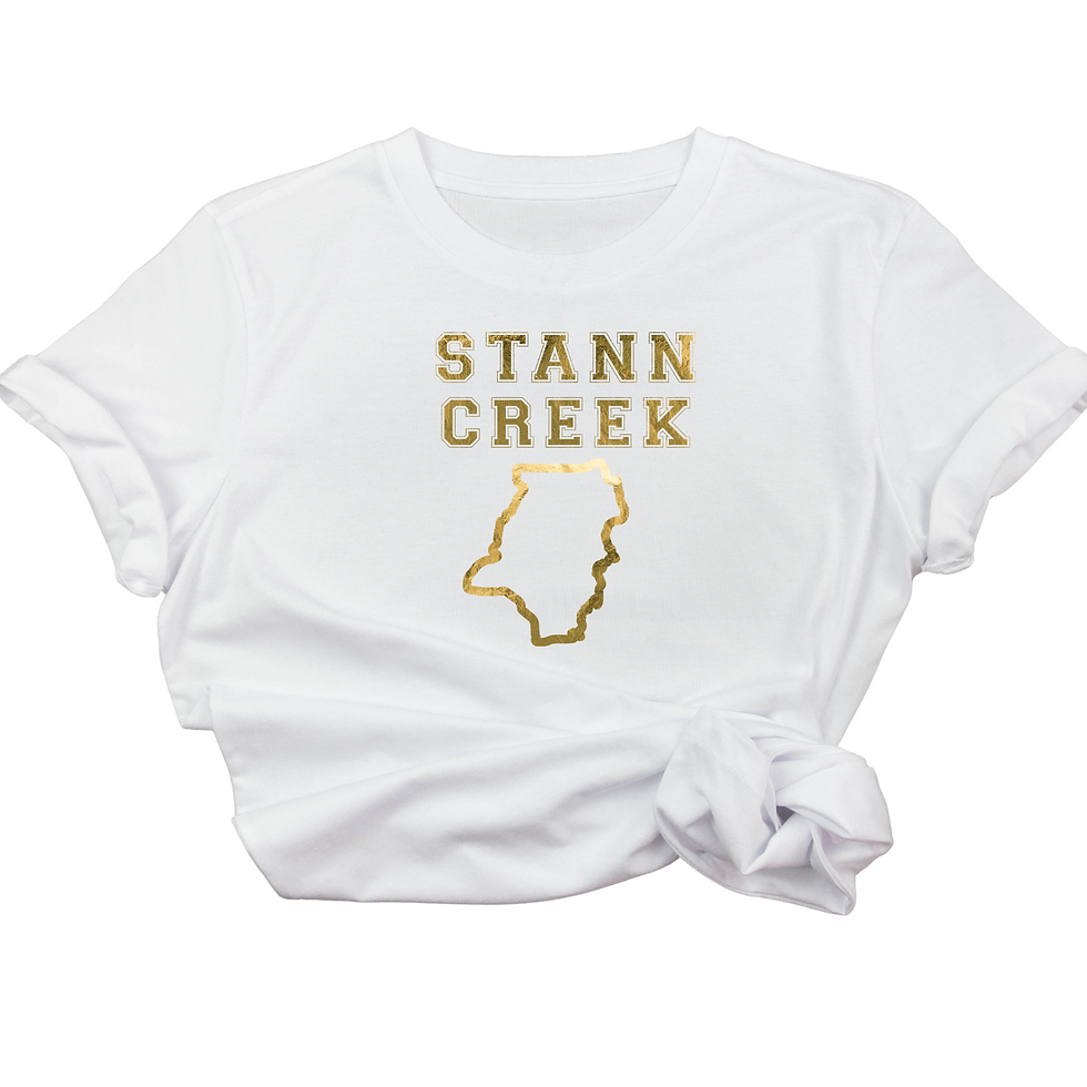 Miniatura: District Diva Collection "Gold" Print T Shirt 
