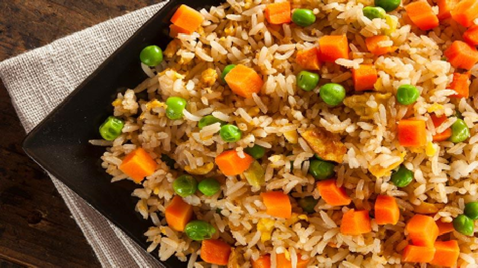 Arranged Food and Objects