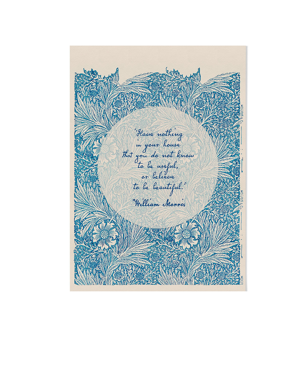 WILLIAM MORRIS said...✨️