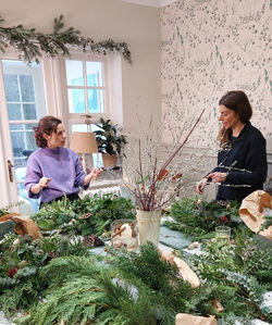 Festive Wreath workshop