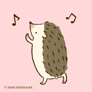 hedgehog dance.gif