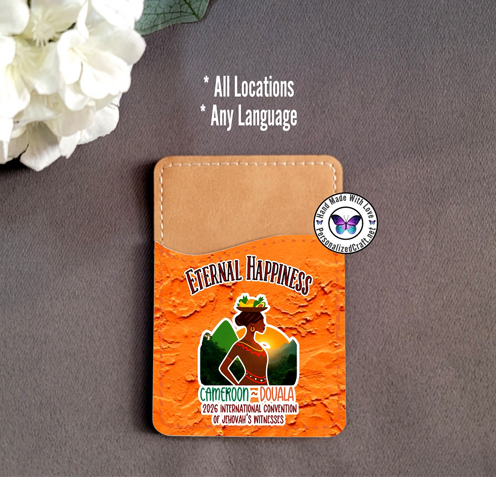 2026 Eternal Happiness Convention Card Holder, Douala Cameroon