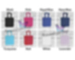 Thumbnail: Different Colored Canvas Tote Beach Bags