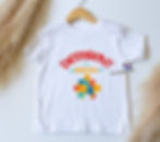 Autism ~ Different is Beautiful with Puzzle Piece White T-Shirt, Autism Is Ok