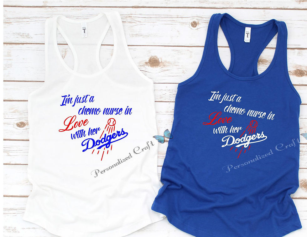 Thumbnail: Just a GIRL in LOVE with her DODGERS Tank Top, 2024 World Series Champs, Family Dodgers
